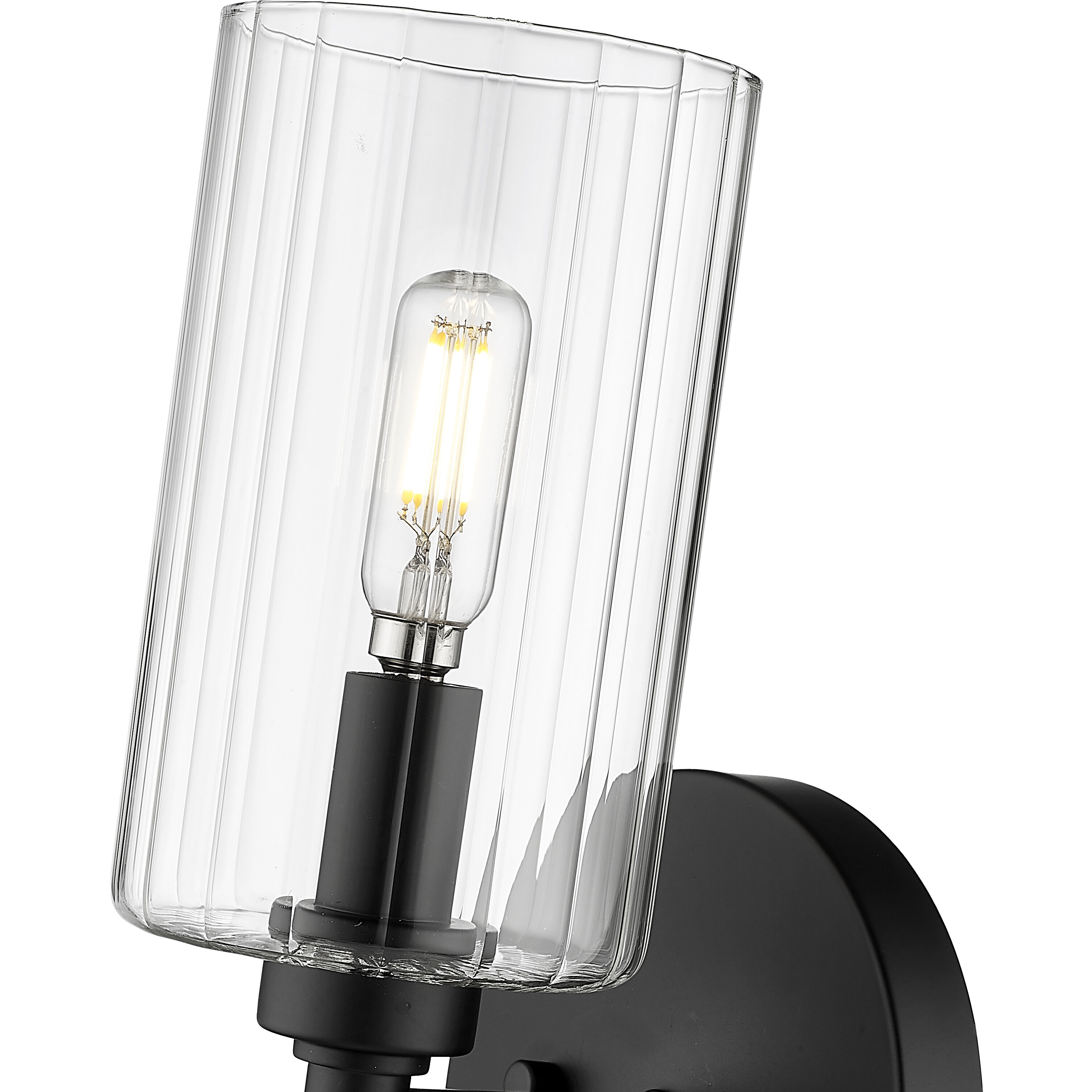 Chastine Wall Sconce Wall Light in Matte Black